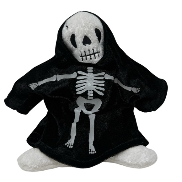 Ty Beanie Baby 2001 Creepers the Skeleton Plush NWT - Picture 1 of 8